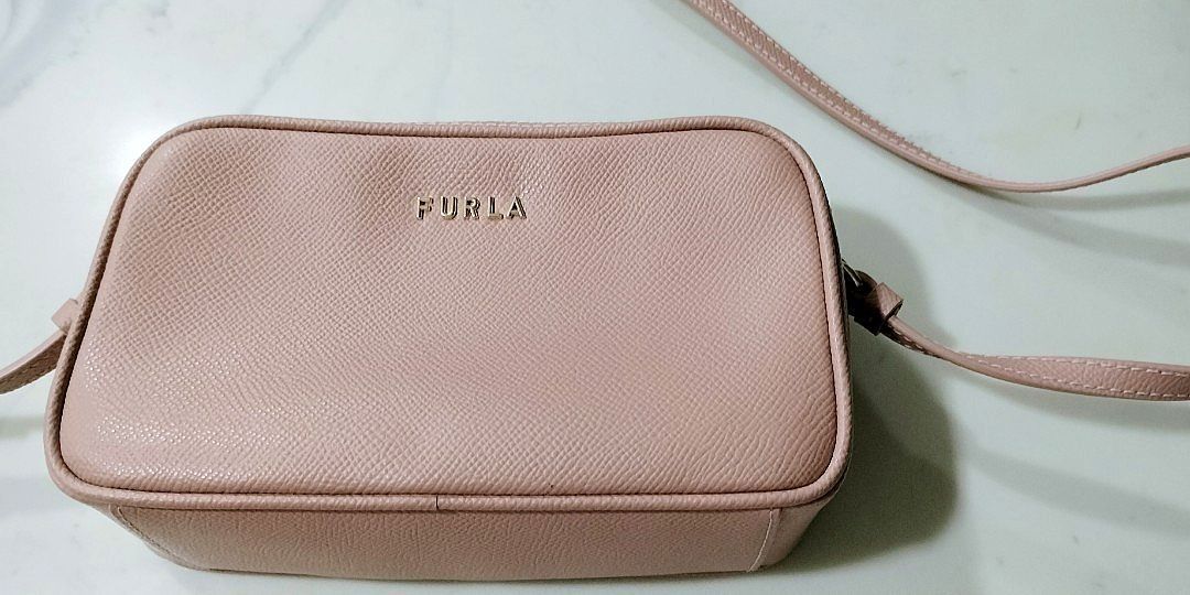 Furla leather sling bag