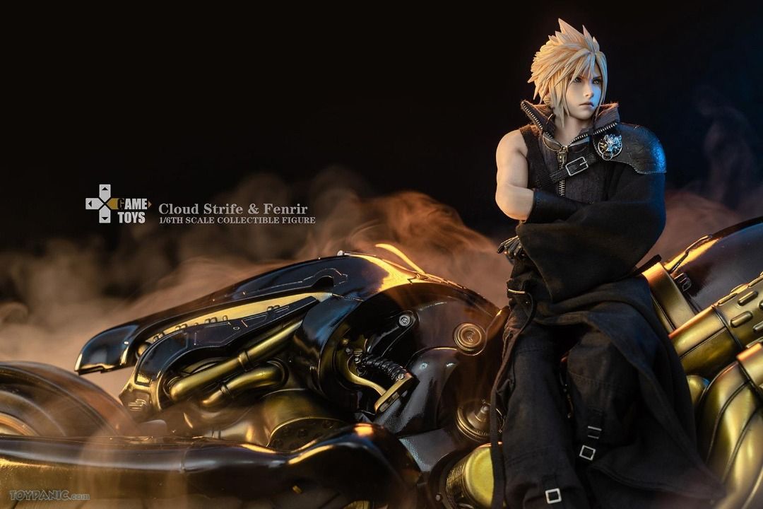 GameToys 1/6 GT-006C Final Fantasy VII Cloud Strife & Fenrir