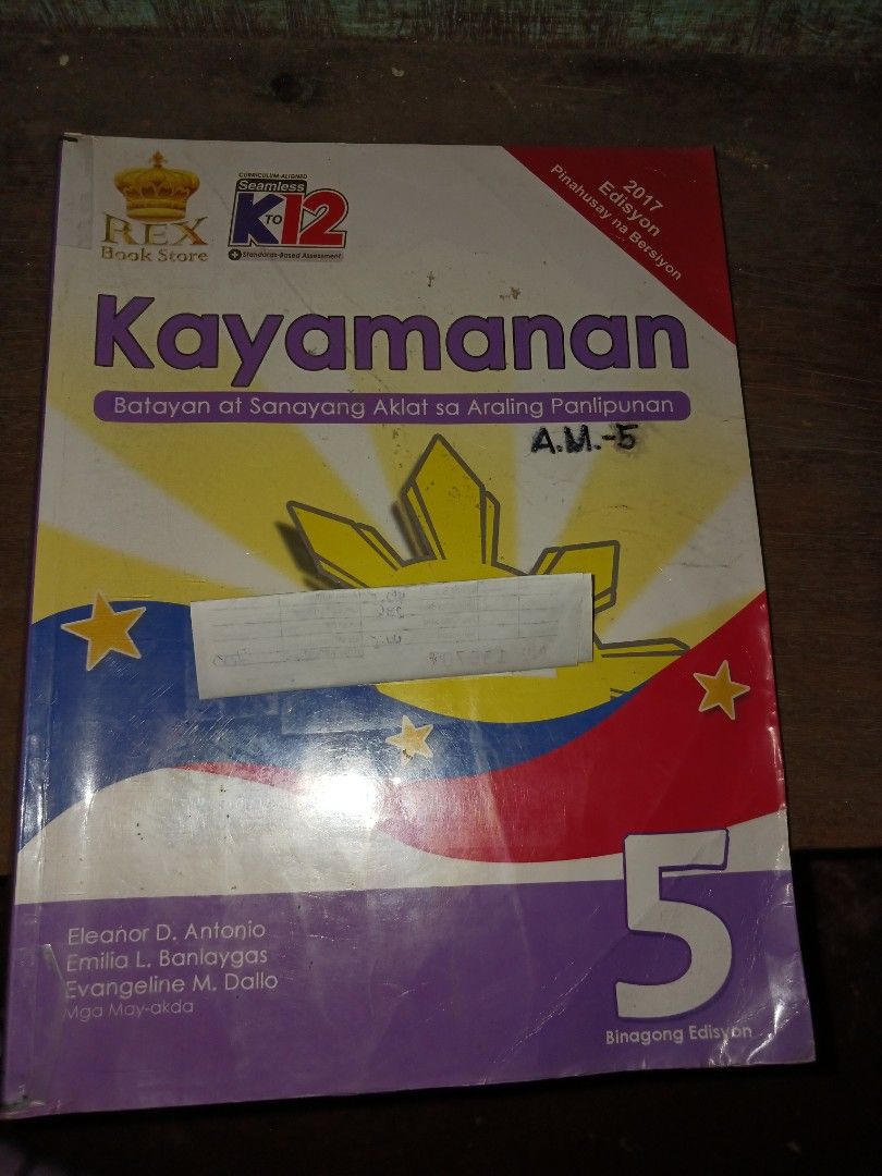 Grade 5 Textbooks (Category: Textbooks) located in Naga. Submitted by havenaid (Listing ID 1307704294, Image 2). Description: 200.00 PHP each book Authentic; Bought from private school bookstore 📌 Kayamanan (Araling Panlipunan) Grade 5 📌 Primary Mathematics Grade 5 📌 Cyber Science.rev Grade 5 📌 English This Way Grade 5 -- SF will be shouldered by buyer Payment: Gcash, BDO Delivery: J&T.