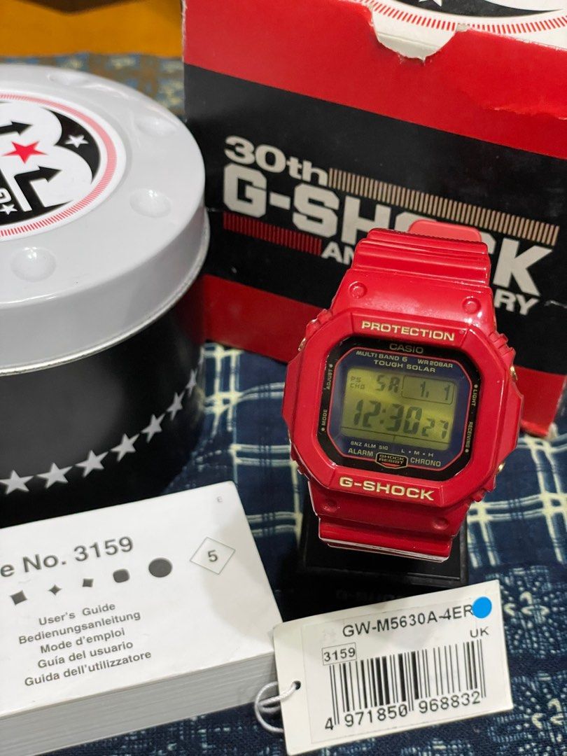 時計 CASIO G-SHOCK GW-M5630A Casio G-shock 30th Anniversary Limited Model Gw-m5630a-4jr