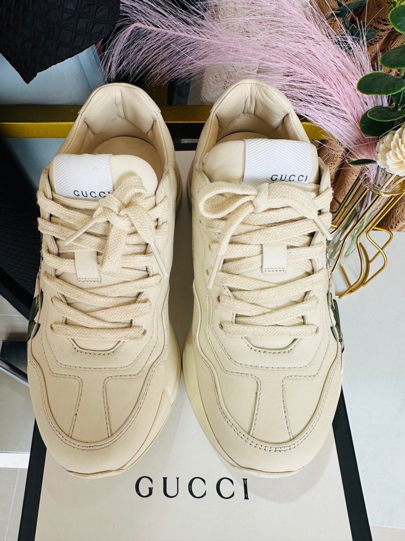 Gucci Rhyton Strawberry chunky Sneakers