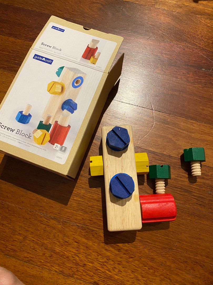 Guidecraft screw block store