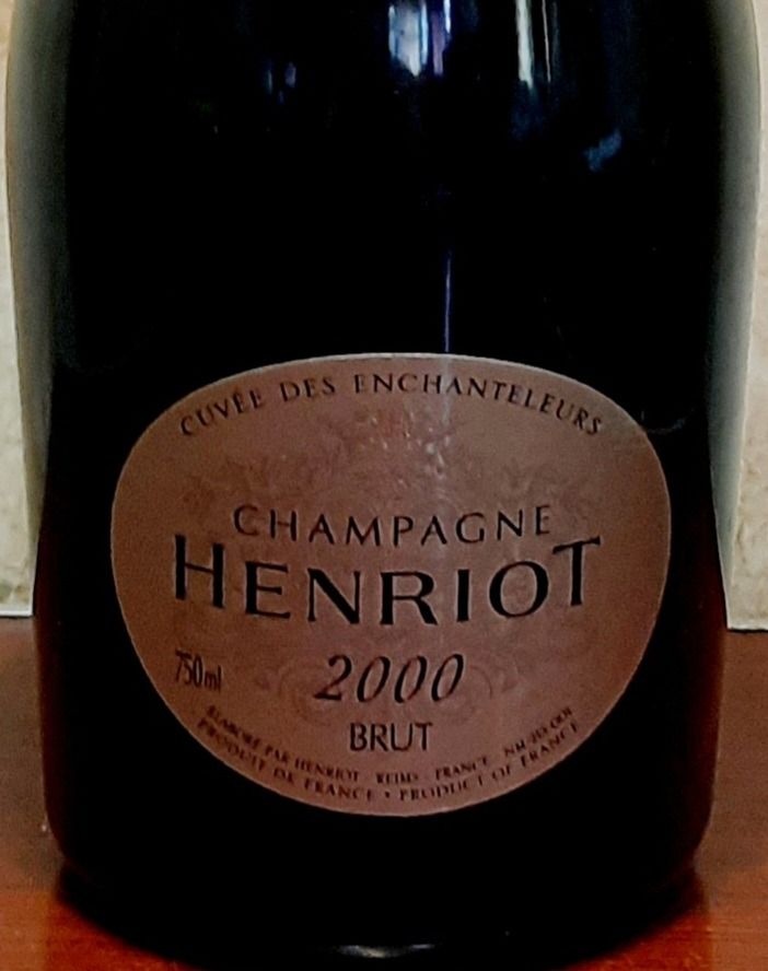 Henriot Cuvee Des Enchanteleurs 2000 (Category: Beverages) located in Cavite. Submitted by cyn45 (Listing ID 1307724345, Image 1). Description: 750ml AUTHENTIC 100% ORIGINAL NO BOX Meet-up in general trias cavite only, or shipping nationwide at buyers expense (payment first policy) Price : 7.5k fixed (retailed price is around 15k per pc).