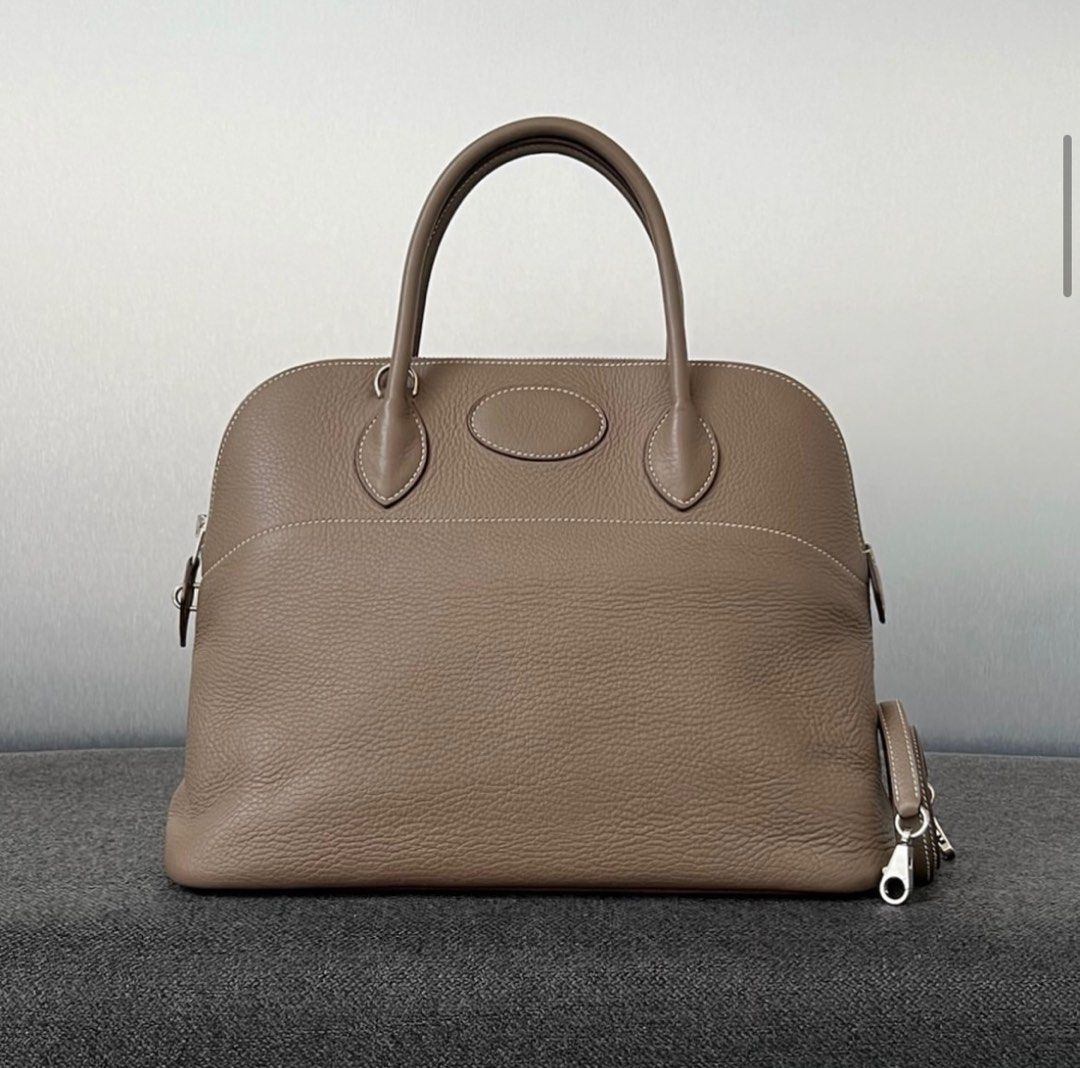 Hermes Bolide 35 Etoupe Clemence Phw Luxury Bags Wallets on Carousell