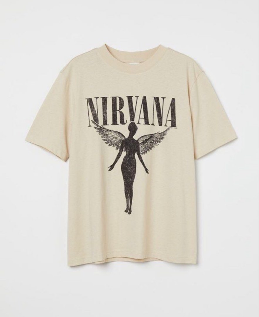 H&m nirvana shirt sales