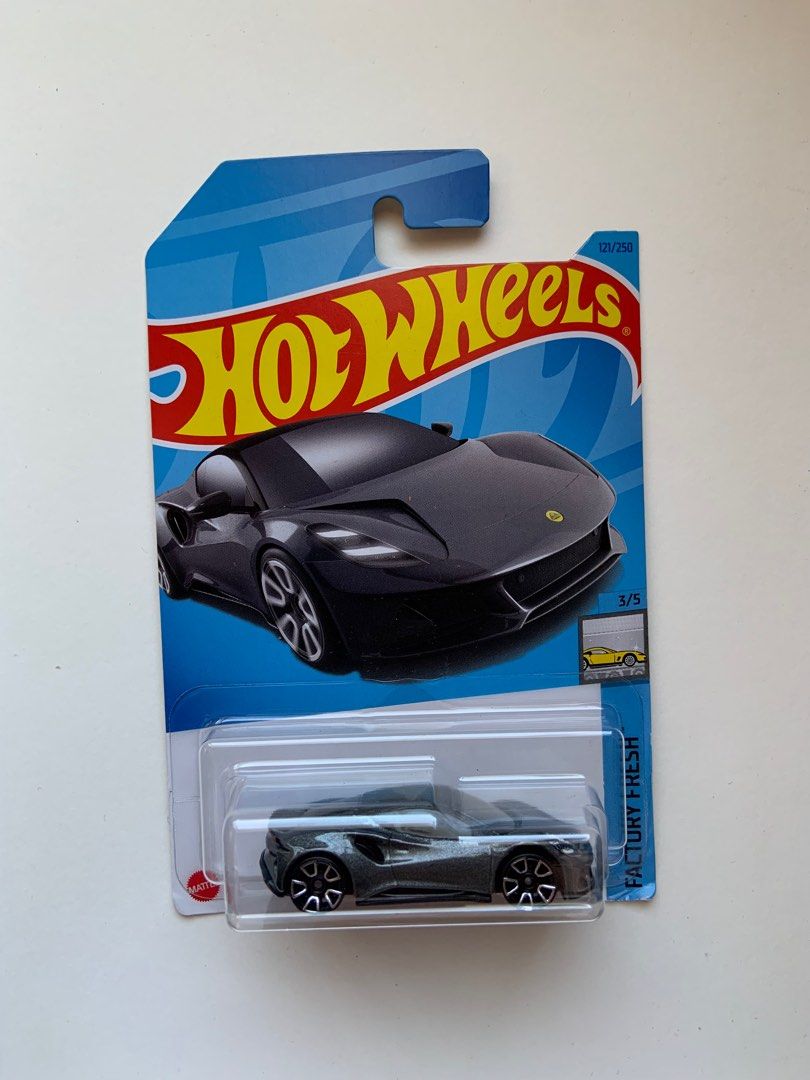 Hot Wheels Lotus Emira (Category: Vehicle & Diecast Models) located in San Pedro. Submitted by brocolli.bob (Listing ID 1307682514, Image 1). Description: If Shipping: Fee to be shouldered by Buyer If Meet Up: Robinsons Galeria South (weekends).