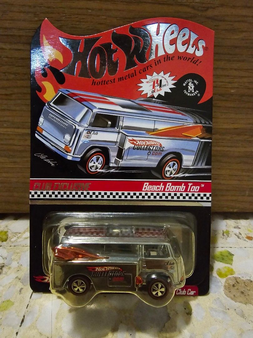 Hot Wheels RLC 2006 Beach Bomb Too Club Exclusive Chrome, Toys