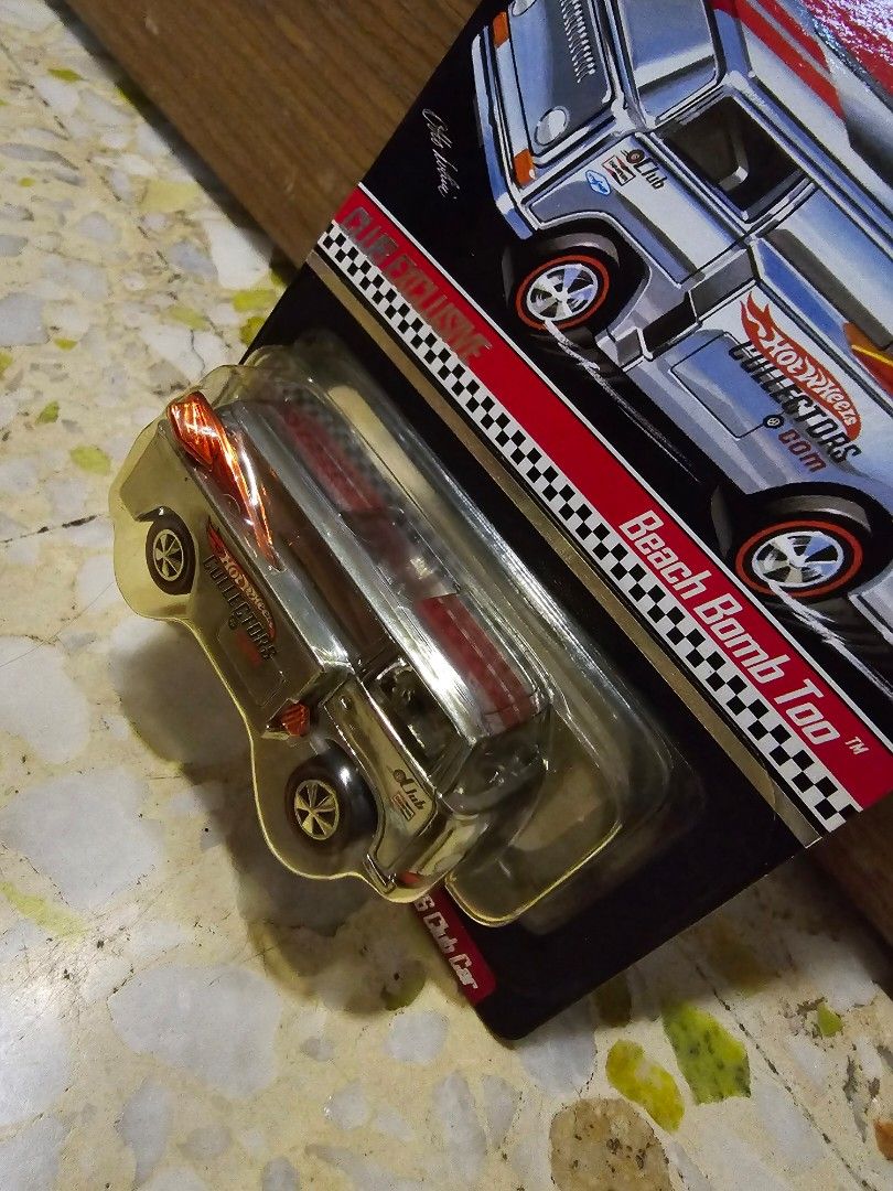 Hot Wheels RLC 2006 Beach Bomb Too Club Exclusive Chrome, Toys