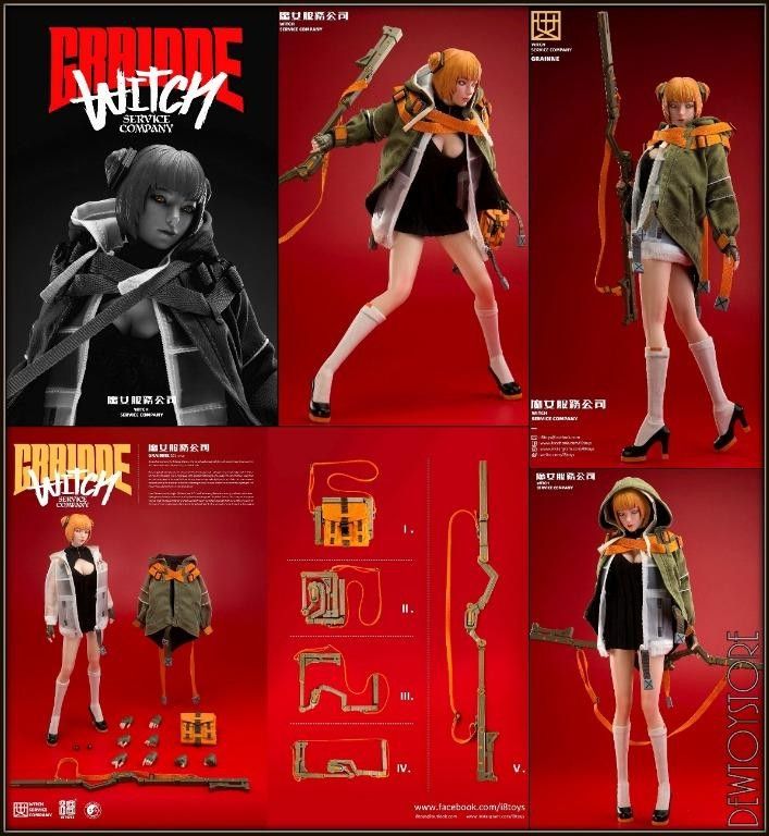 I8 Toys 1/6 誓約魔女i8 toys Grainne Witch Service Company