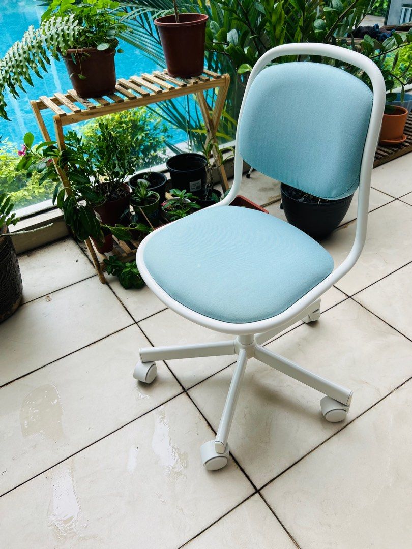 Ikea Kids Orfjall Chair Ikea örfjäll White Soft Desk Chair IKEA