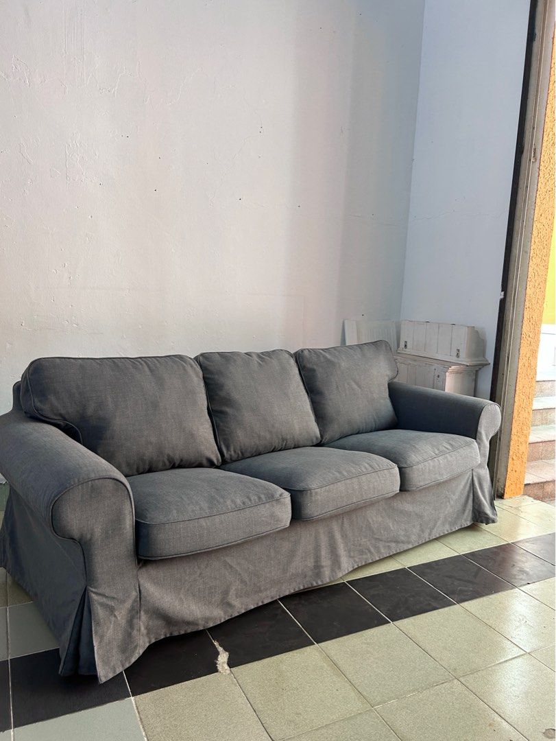 Grey ektorp sofa new arrivals