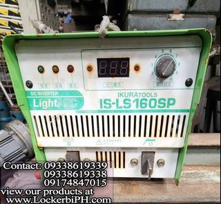 Ikura Tools IS-LS160SP DC Inverter Light Arc 160A Welding Machine