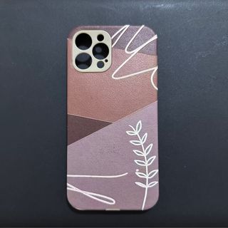 iPhone 12 Pro Max Aesthetic Brown Case