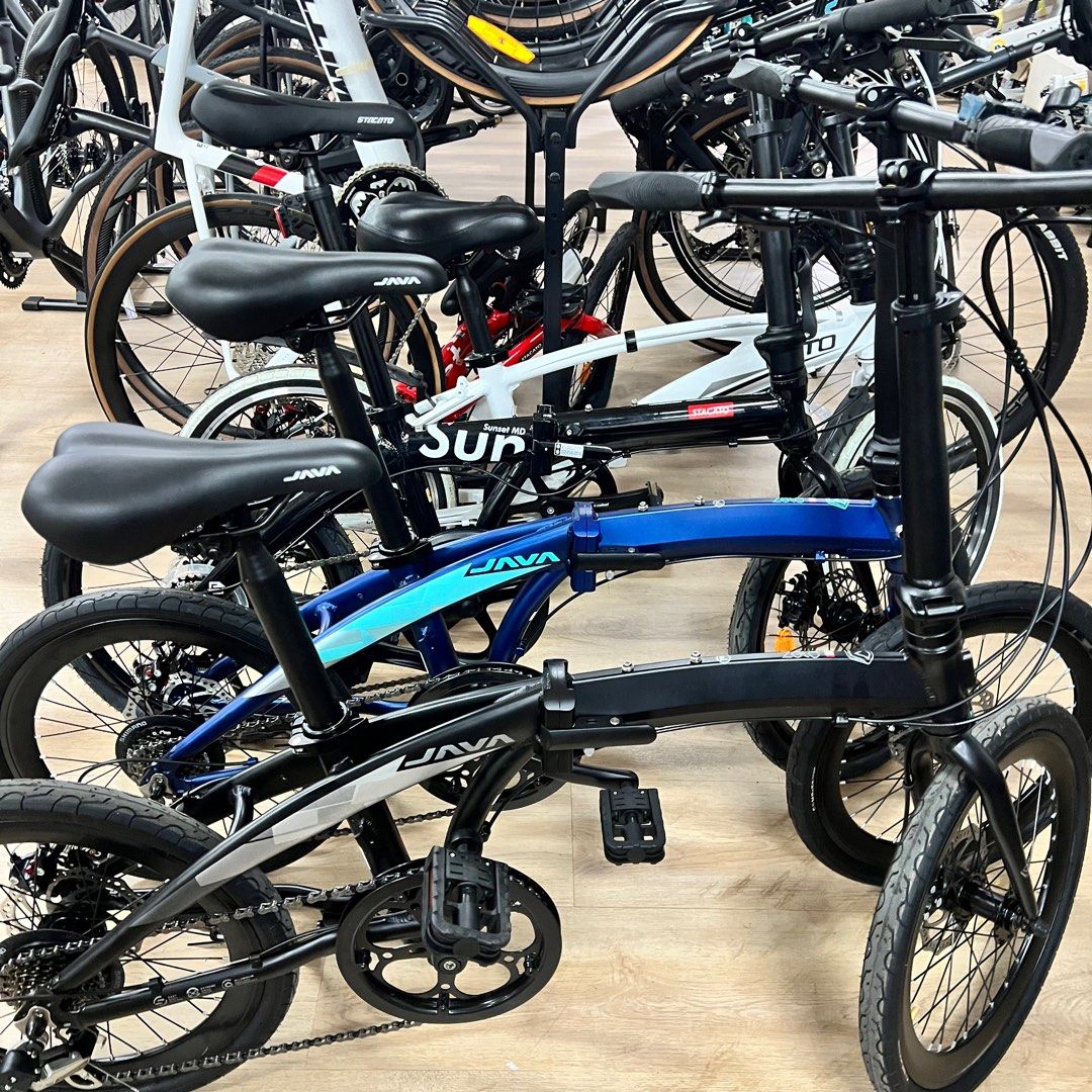 Java Zelo foldable bike 20 inch folding bicycle Shimano 7 speed disc brake