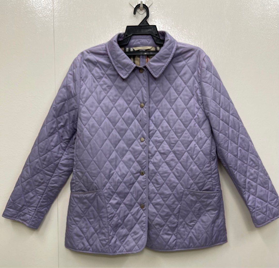 Burberry London Women s Quilted Jacket CONSTANCE Size XL