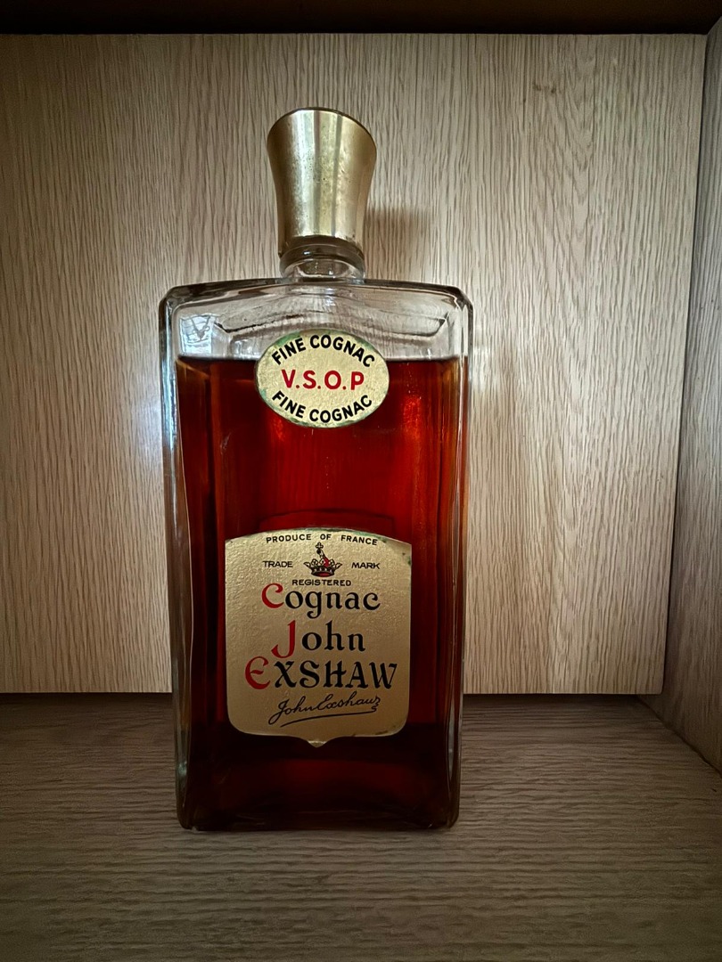 John Exshaw Cognac VSOP 益壽干邑拔蘭地, 嘢食& 嘢飲, 酒精飲料