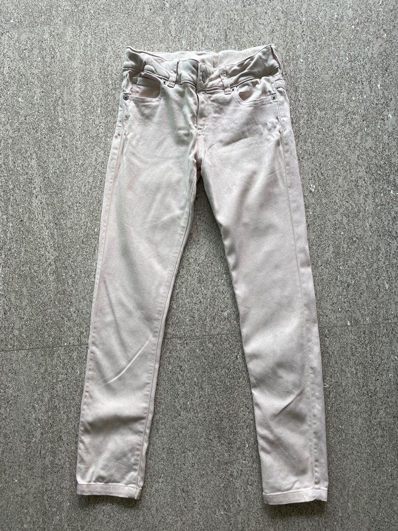 Kenzo jeans jean girl girls kid kids long pants pink Babies Kids Babies Kids Fashion on Carousell