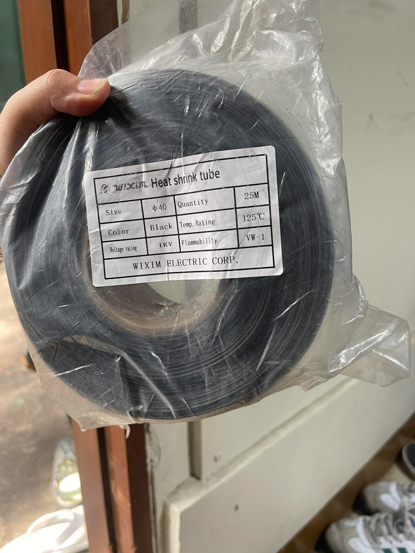 lack Shrinkable Tube, Commercial & Industrial, Construction & Building ...