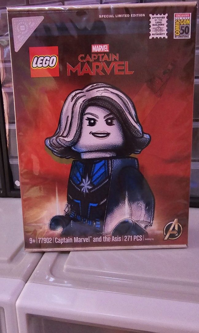 Lego captain marvel and the asis online