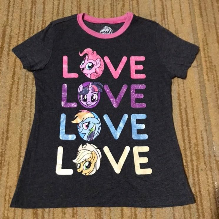 Little Pony T-shirt (Category: Babies & Kids Fashion) located in Manila. Submitted by yunodae (Listing ID 1307618179, Image 1). Description: Preloved No Flaws.