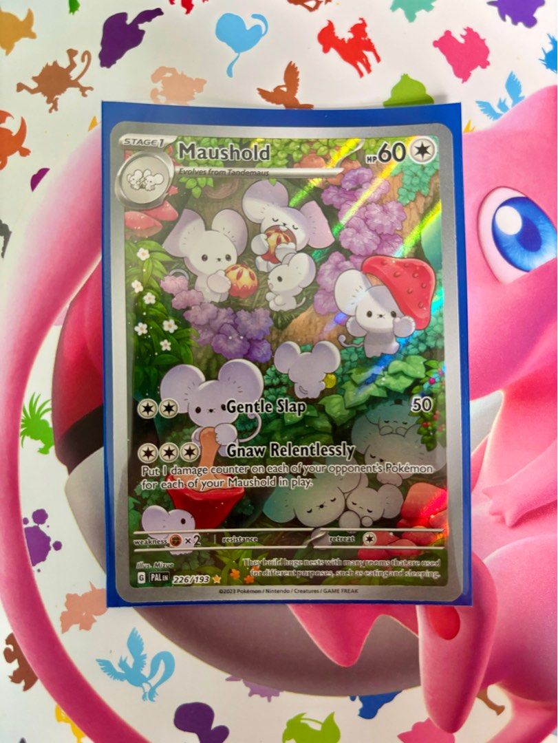 Maushold - 226/193 - Illustration Rare - Pokemon Paldea Evolved