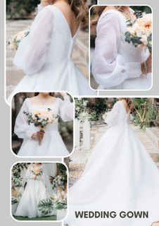 Minimalist Wedding Gown