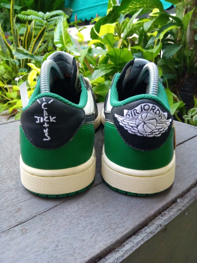 air jordan travis scott green