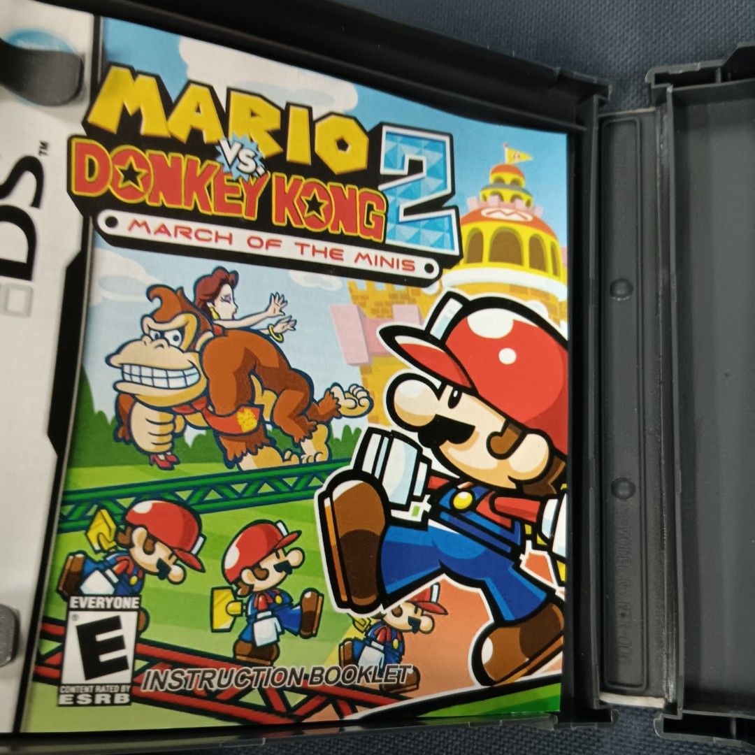 Nintendo Ds Mario Vs Donkey Kong 2 March of the Minis, Video Gaming, Video  Games, Nintendo on Carousell