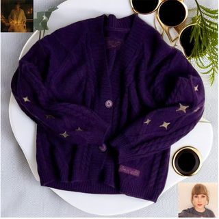 【official version】Speak now Taylor’s Version taylor swift cardigan purple free keychain