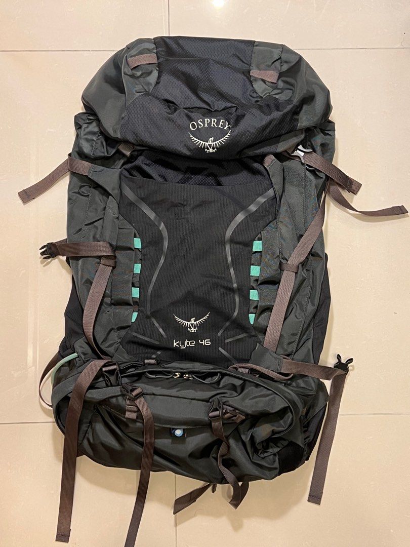 Osprey Kyte 46 WS WM 16 20in Hiking Backpack 46L Grey Carousell