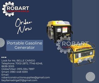 Portable Gasoline Engine Generator