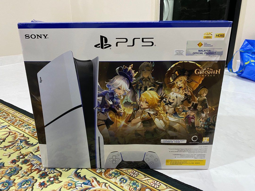 Ps5 Slim Disc Genshin Impact April 2025, Video Gaming, Video Game ...
