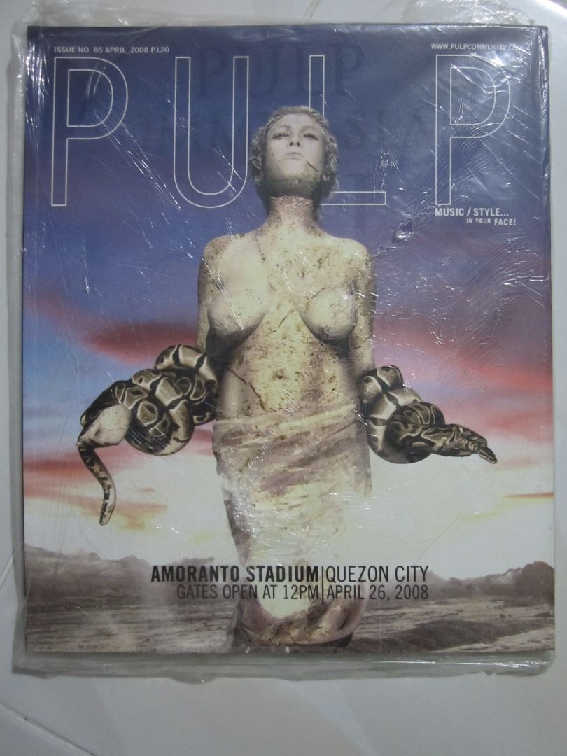 Pulp Magazine Issue No. 85 (April 2008) with feature on Pulp Summerslam (Category: Magazines) located in Calamba. Submitted by thenelsonamaneksperience (Listing ID 1307692184, Image 1). Description: .