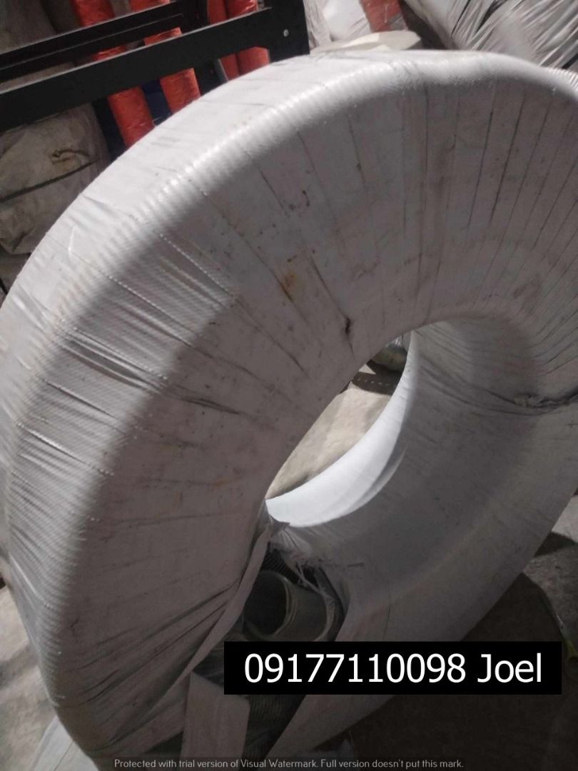 pvc spring hose (Category: Industrial Equipment) located in Manila. Submitted by joeyroque09 (Listing ID 1307627060, Image 2). Description: PVC Spring Hose Size: 1 3/4 x 40 mts Price: 9,094/roll Size: 2" x 40 mts Price: 9,227/roll Size: 3" x 40mts Price: 21,043/roll.