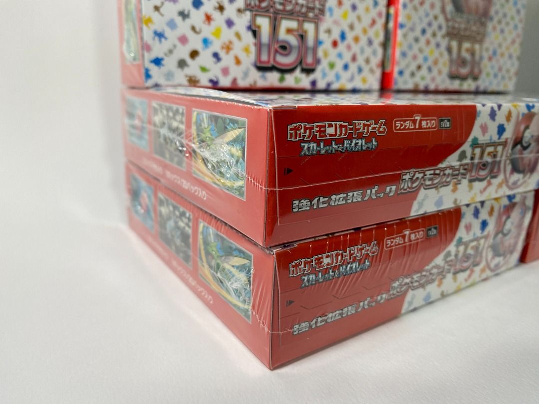 pokemon 151 japanese booster box reprint Pokemon 151 is officially getting