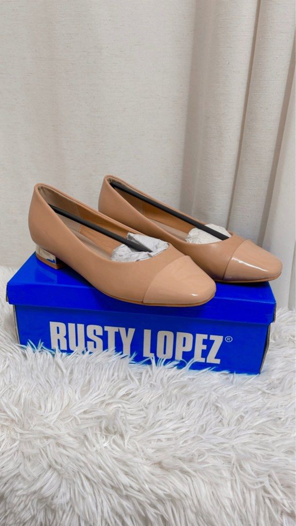 Rusty Lopez Brown/beige Sandals (FREE SF) (Category: Flats & Sandals) located in Quezon City. Submitted by blisscorner (Listing ID 1307227903, Image 2). Description: ✨FREE SF via J&T if bought at 549 Size 7 (can fit size 8, 24cm insole) Used once then stored for a long time condition on photos bought for 1,399, selling low for only 549!🤎 mop: gcash/maya mod: J&T regular (no cod) or via lalamove/grab check my profile for more listing!🫶🏻.