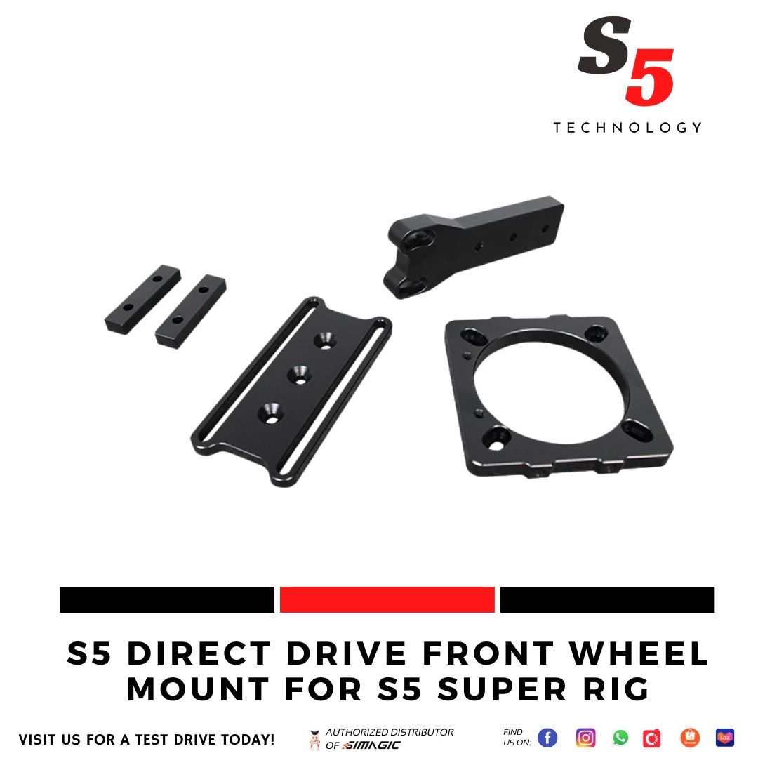 S5 Direct Drive Front Wheel Mount for S5 Super Rig / racing simulator ...