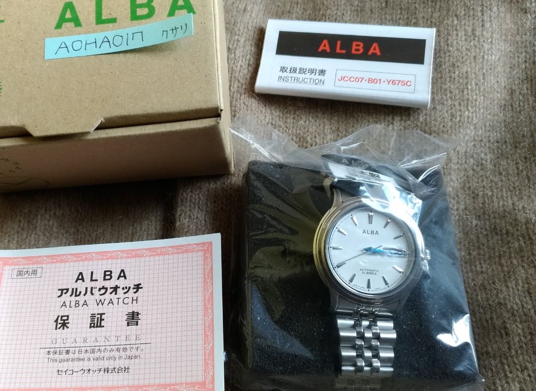 SEIKO ALBA AQHA017 automatic Japan Collection JDM 精工雅柏