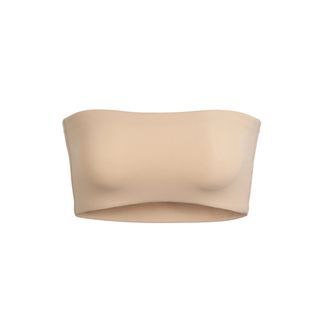 Skims Fits Everybody Bandeau Bra in Clay