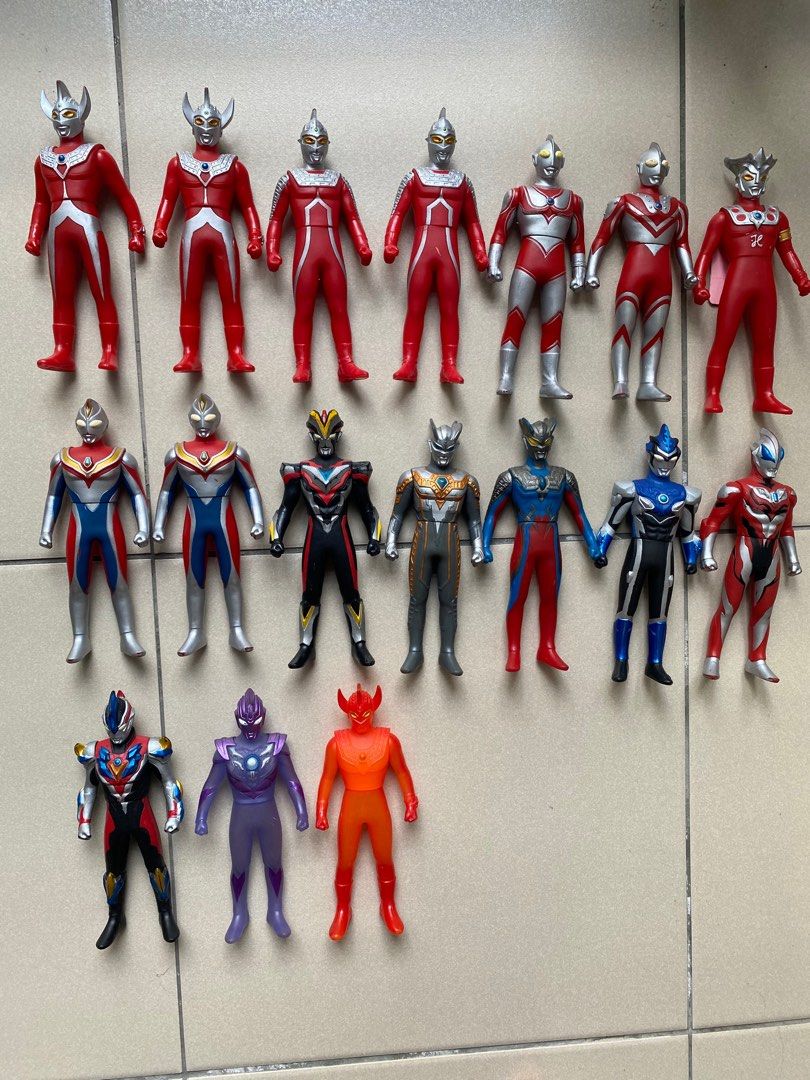 Sofubi ultraman (Category: Toys & Games) located in Kuala Lumpur. Submitted by zacefron_87 (Listing ID 1307630888, Image 1). Description: For sale ultraman 5.5 inch. Kebanyakan sparkdoll Clearance sale.