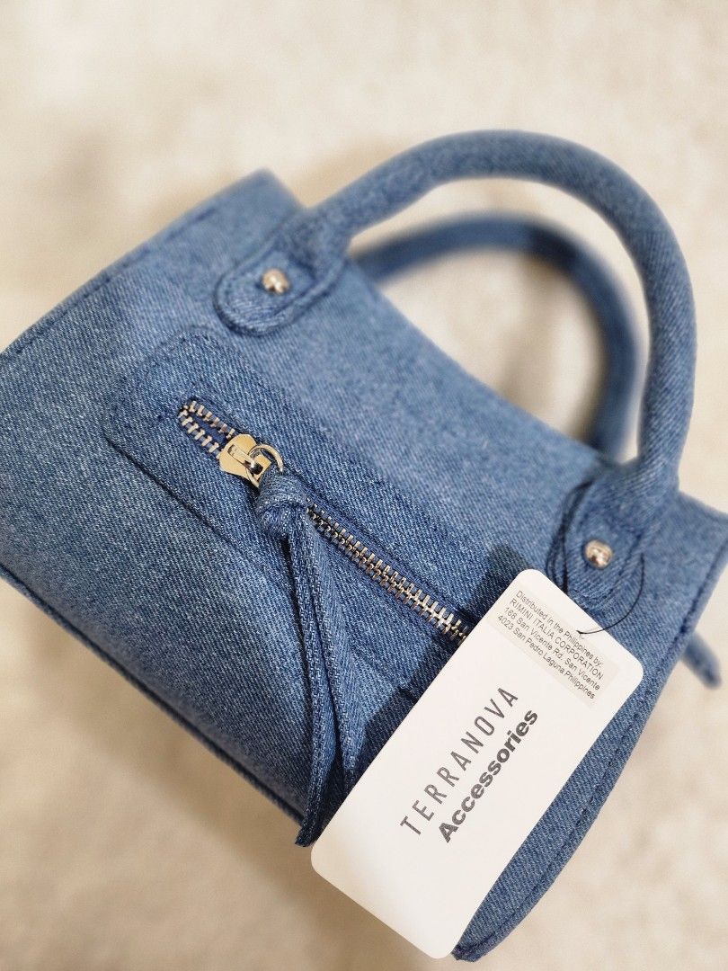 Terranova Denim Bag w sling Luxury Bags Wallets on Carousell