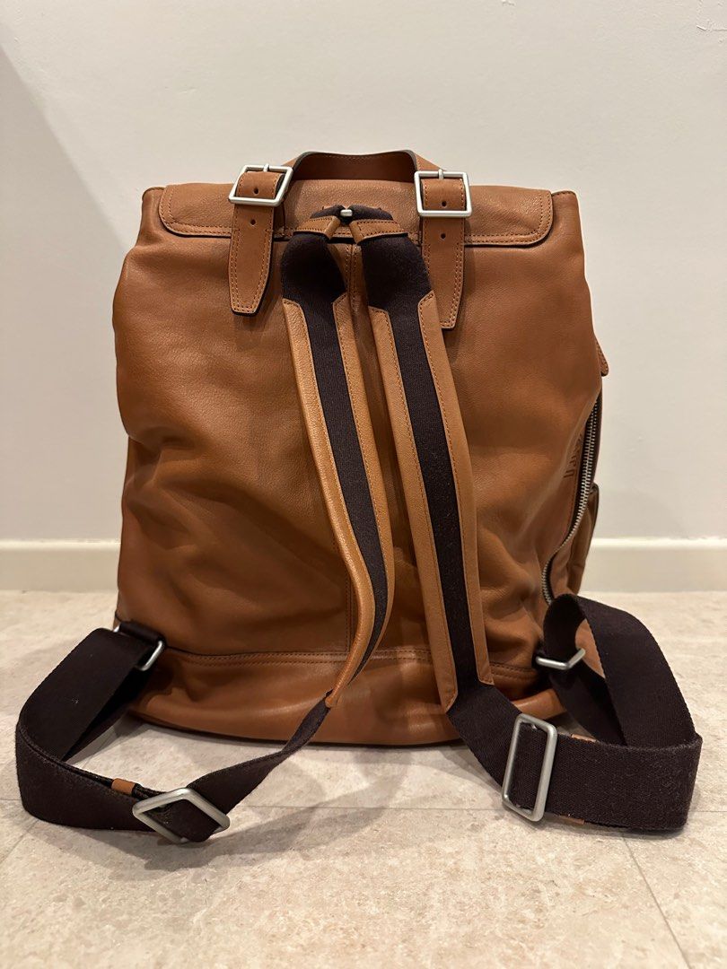 Tumi-Ducati Leather Backpack, Men's Fashion, Bags, Backpacks on