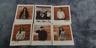 Twenty Five Twenty One Cast Signed Polaroid Set