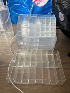 Two-Layer and Rectangular Acrylic Organizers (SET OF 3)