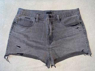 Uniqlo Black Denim Shorts