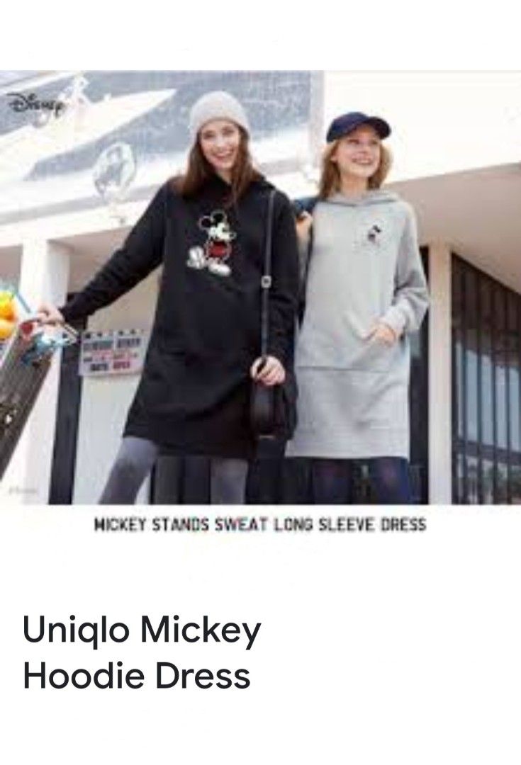 Uniqlo mickey mouse sweat dress outlet