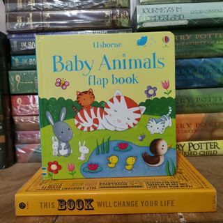 Usborne Baby Animals Flap Book (Board Book) by Sam Taplin [authentic]
