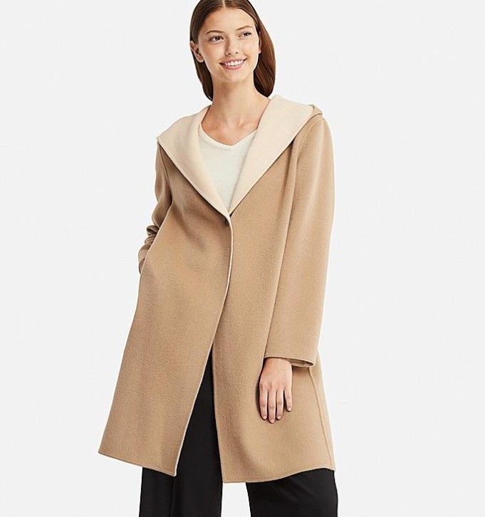 Uniqlo long coat womens cheap