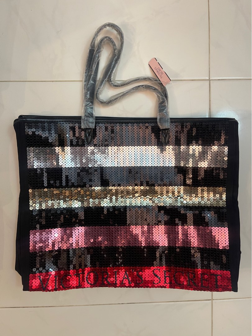 Victoria secret sequin bag top