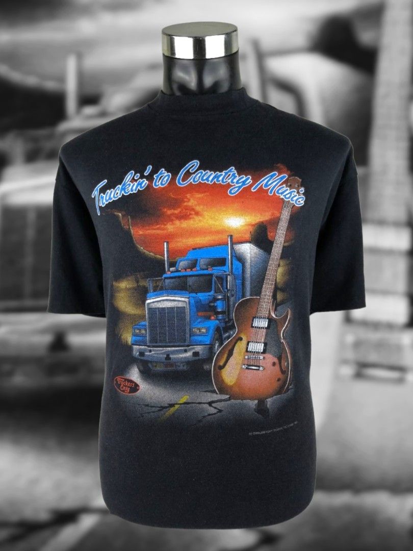 Vintage t shirt 3d emblem on sale
